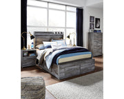 Baystorm Full Panel Bed with 6 Storage Drawers