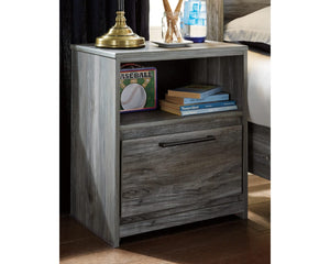 Baystorm Queen Panel Bed, Dresser, Mirror and Nightstand