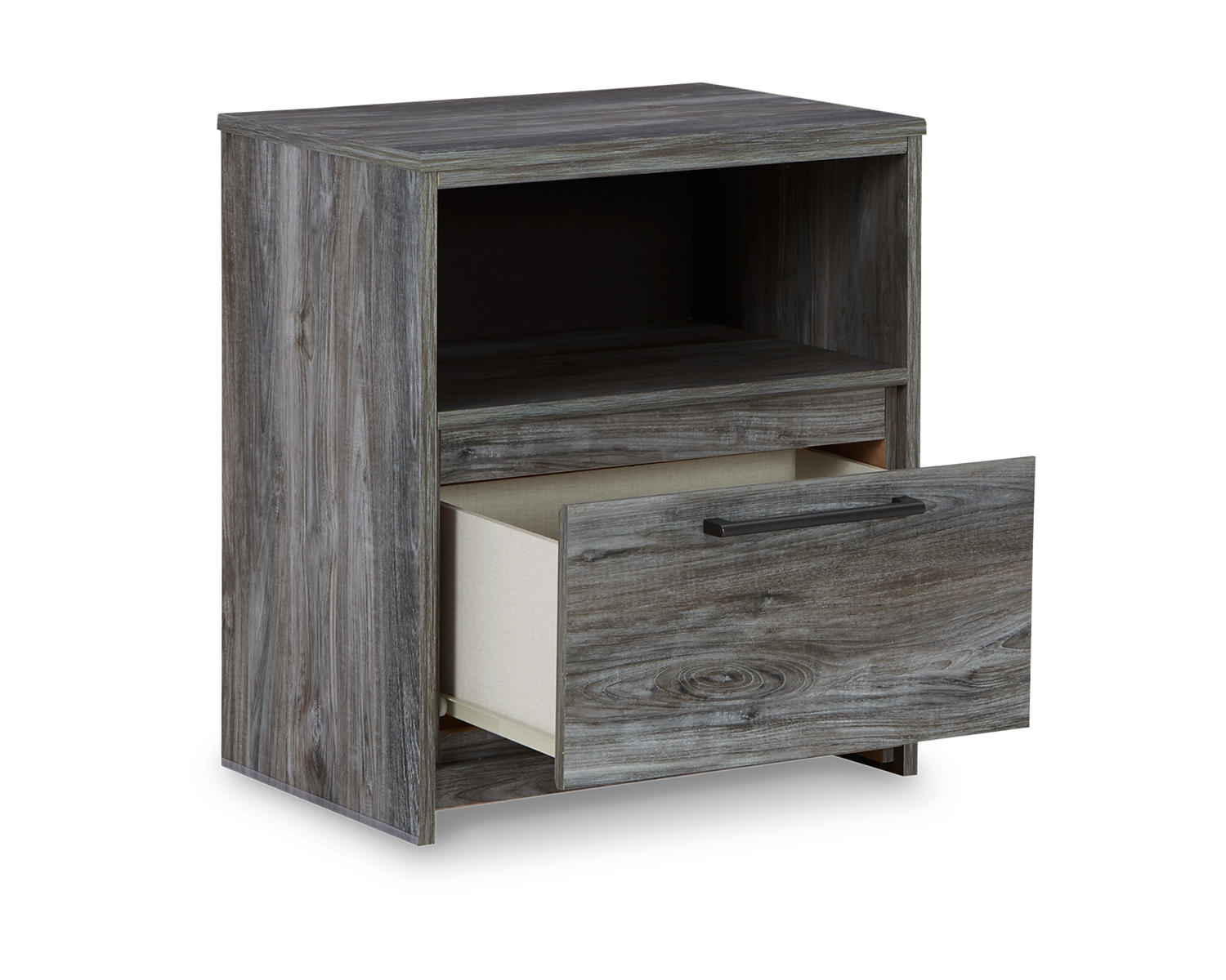 Baystorm King Storage Bed, Dresser, Mirror, Chest and Nightstand