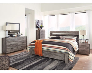 Cama King con paneles Cazenfeld