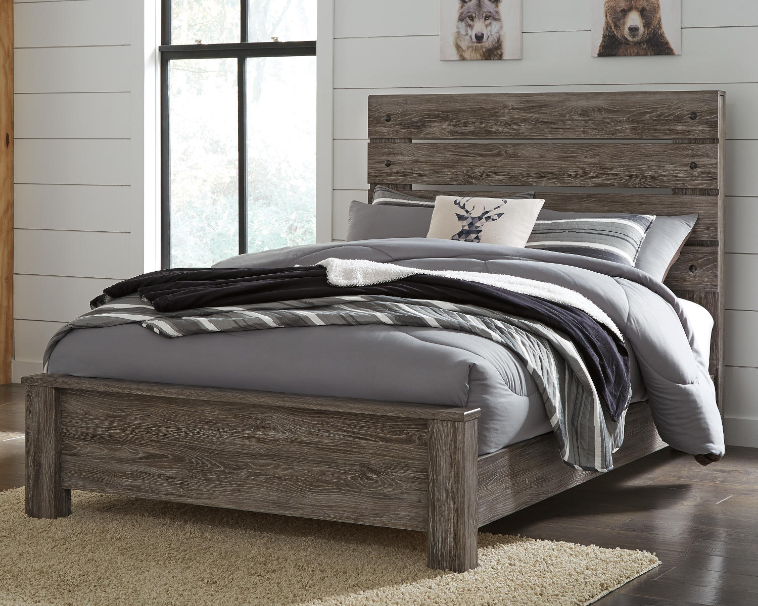 Cazenfeld Full Panel Headboard