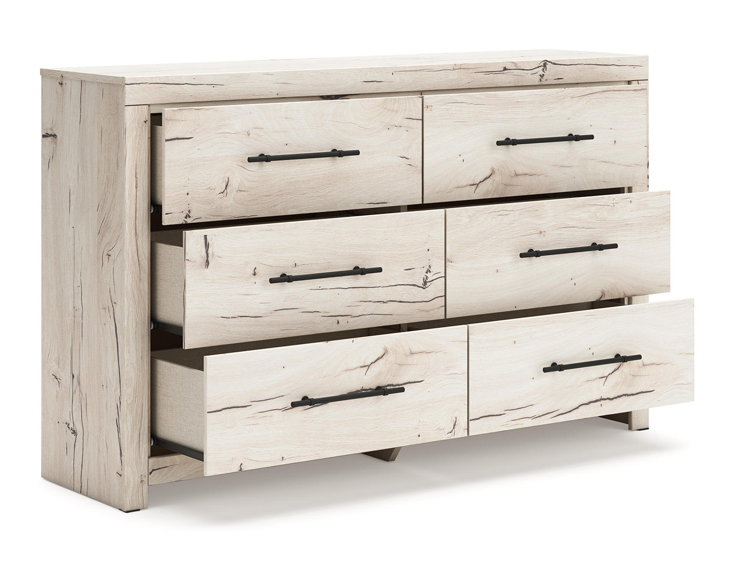 Lawroy Queen Storage Bed, 2 Dressers, Mirror and 2 Nightstands