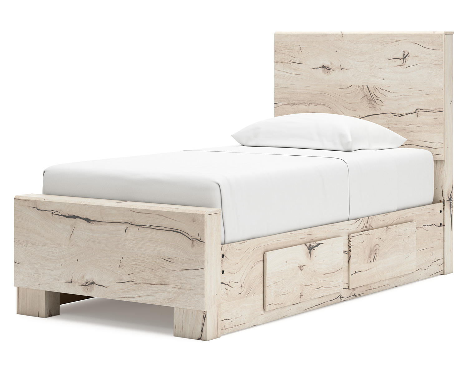 Lawroy Twin Panel Bed with Storage