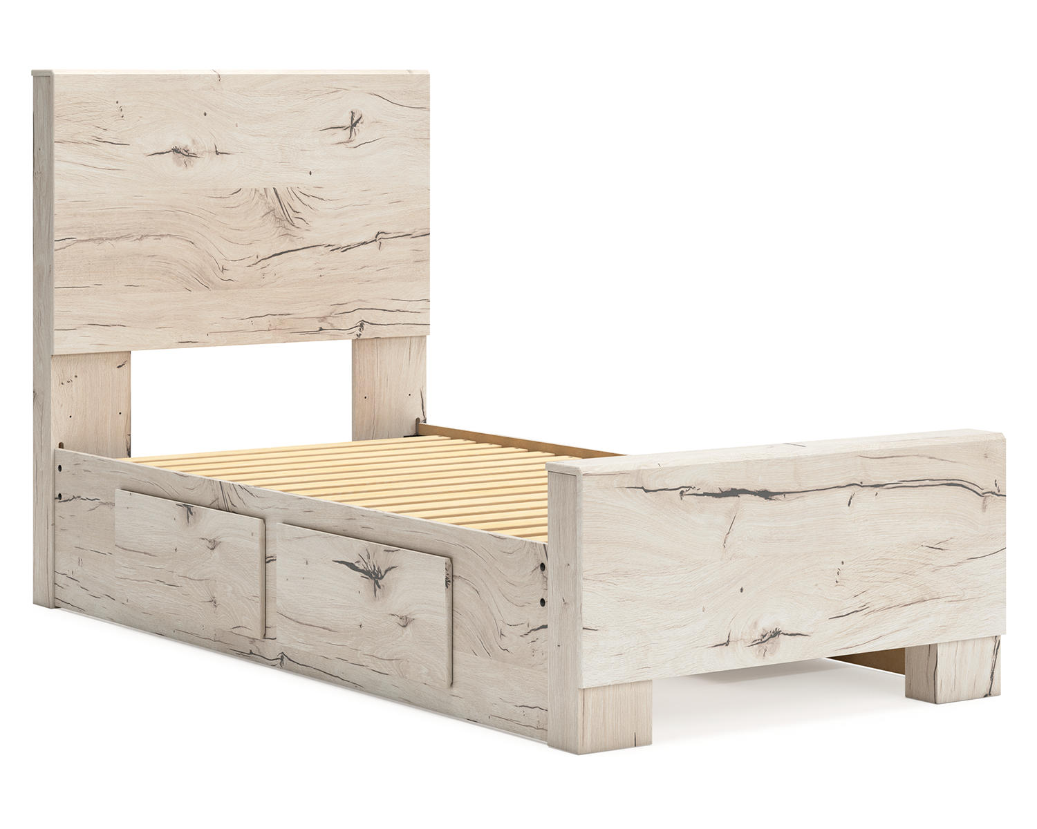 Lawroy Twin Panel Bed with Storage