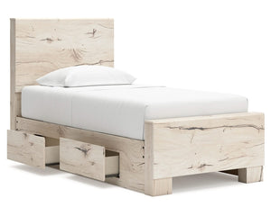 Lawroy Twin Panel Bed with Storage