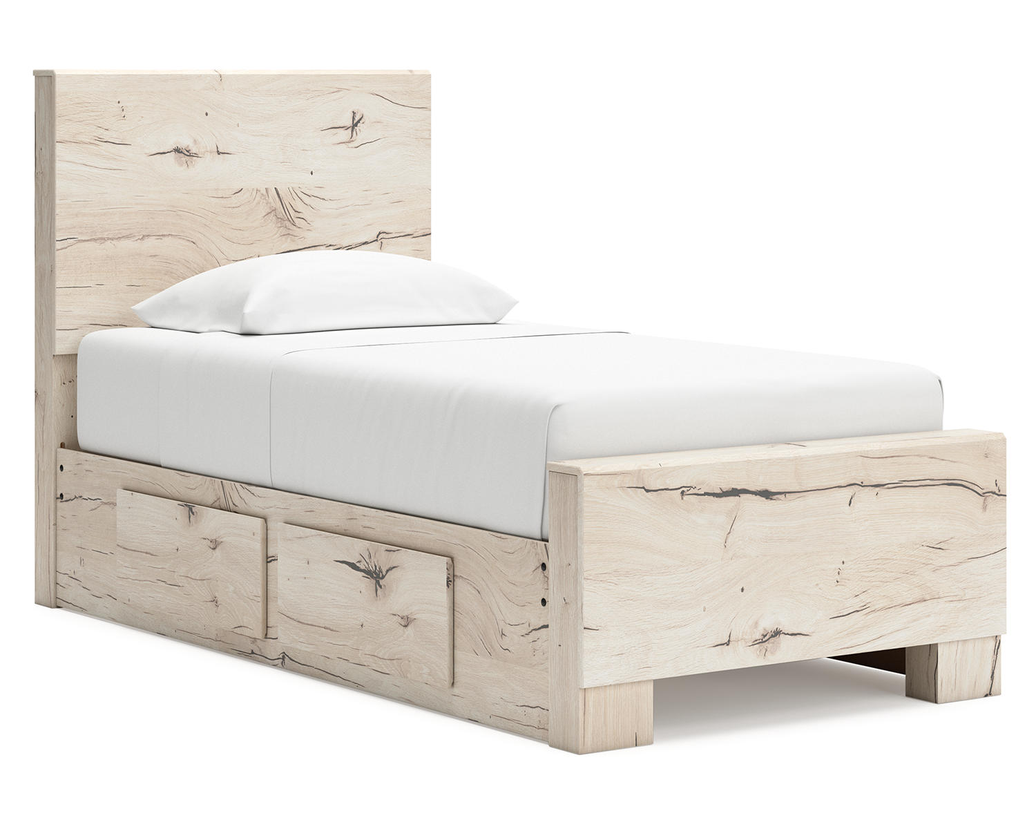 Lawroy Twin Panel Bed with Storage