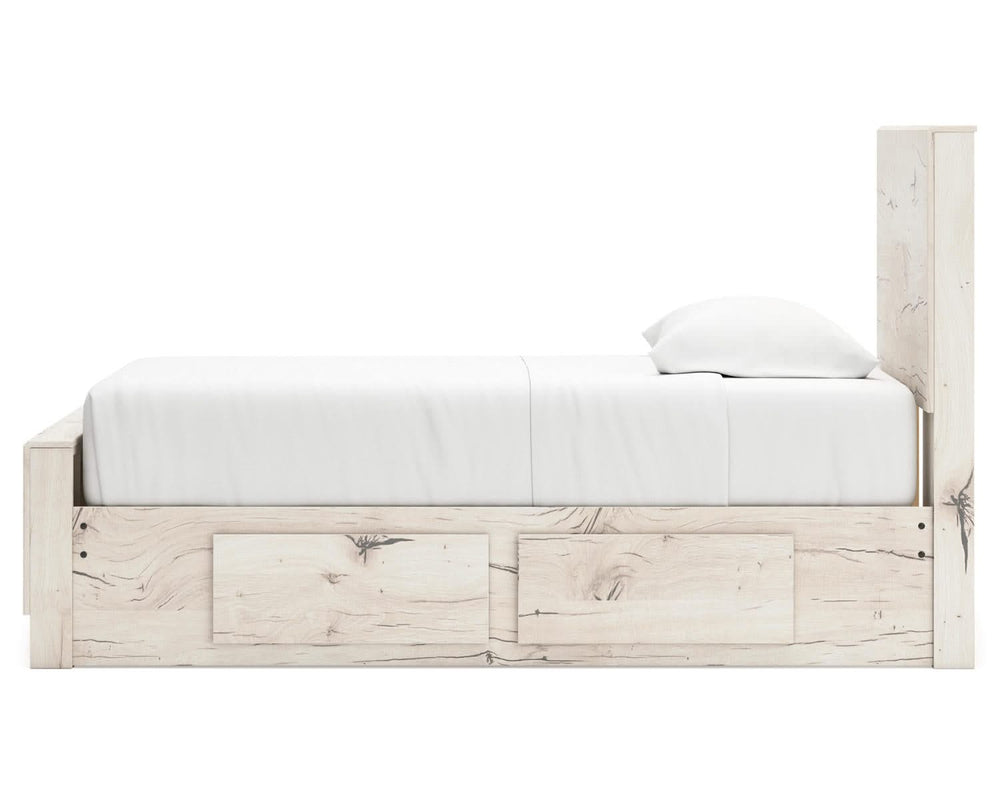 Lawroy Twin Panel Bed with Storage