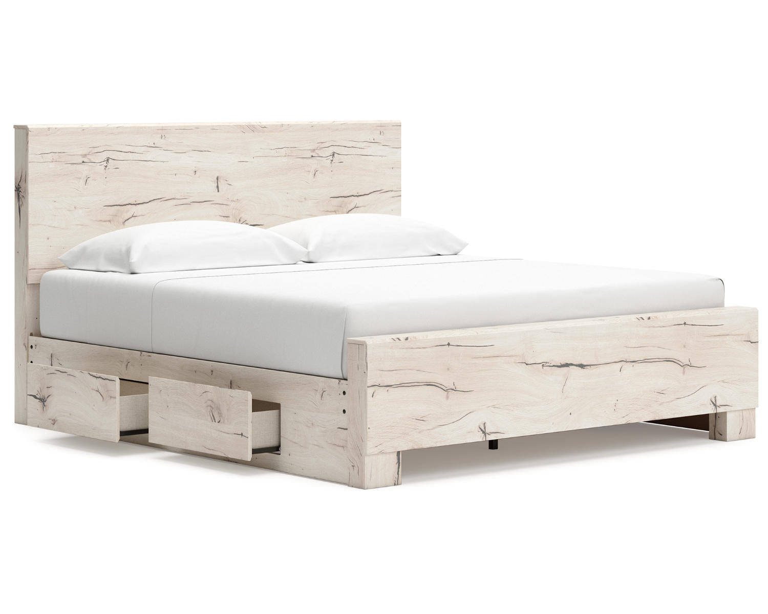 Lawroy King Panel Bed with Storage