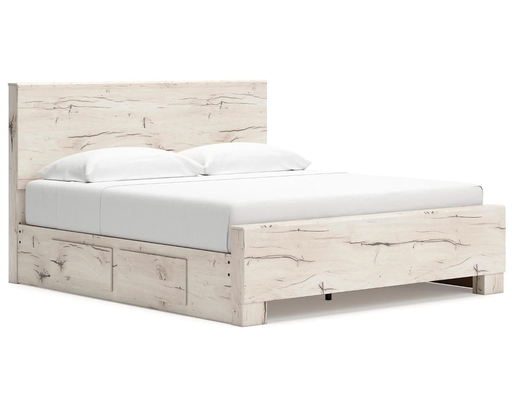 Lawroy King Panel Bed with Storage