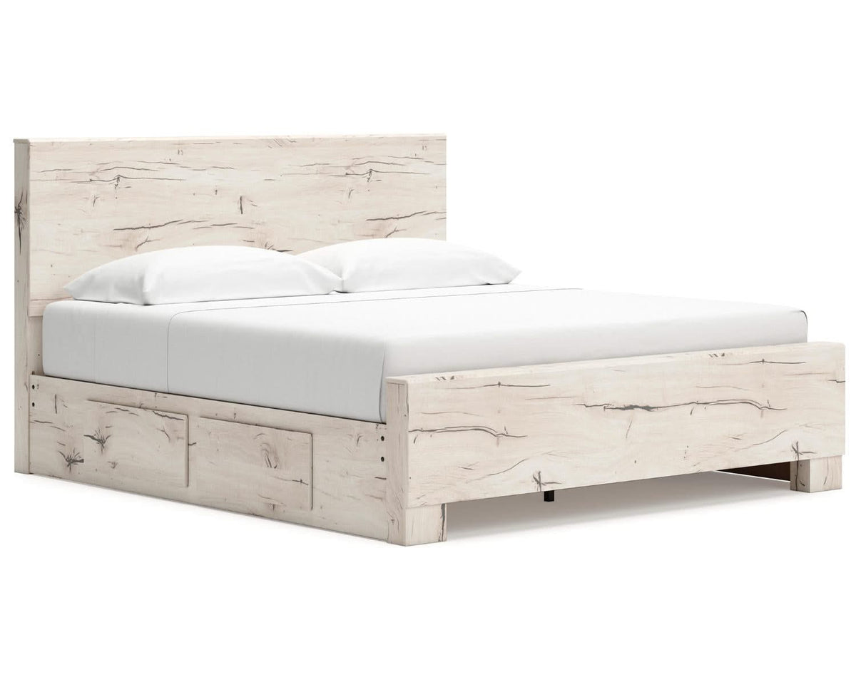 Lawroy King Panel Bed with Storage