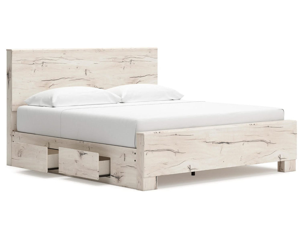 Lawroy King Panel Bed with Storage