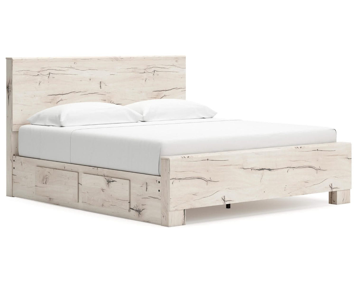 Lawroy King Panel Bed with Storage