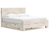 Lawroy King Panel Bed with Storage