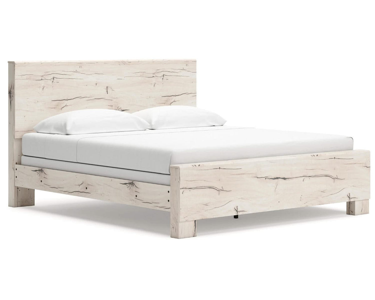 Cama con paneles Lawroy King