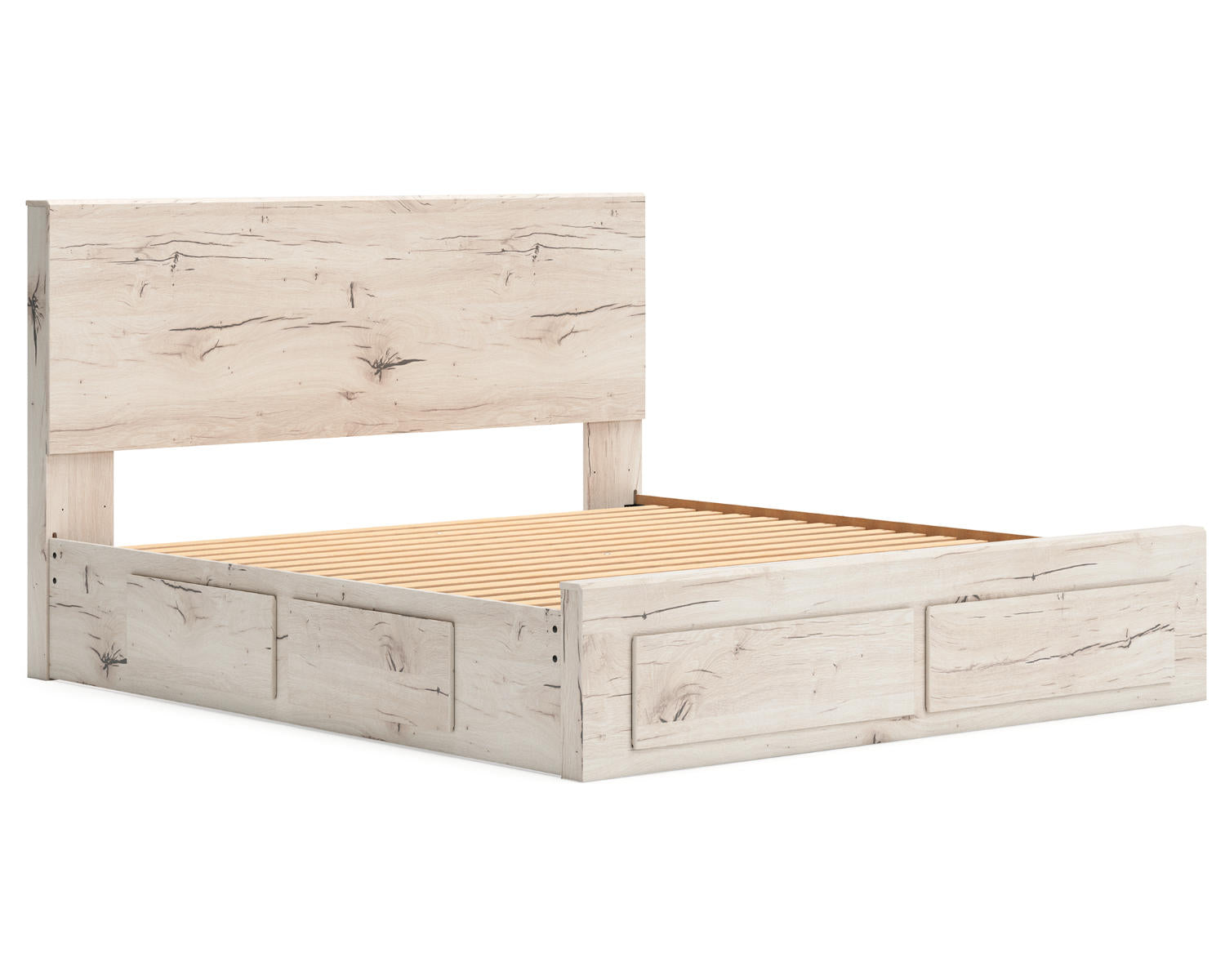 Lawroy King Panel Storage Bed