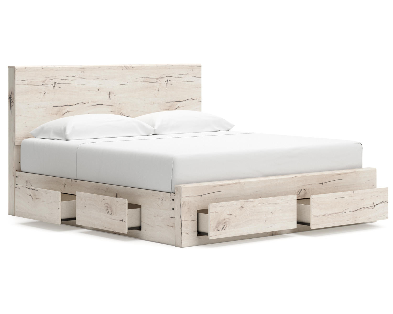 Lawroy King Panel Storage Bed