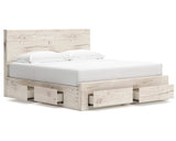Lawroy King Panel Storage Bed