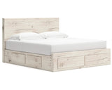 Lawroy King Panel Storage Bed