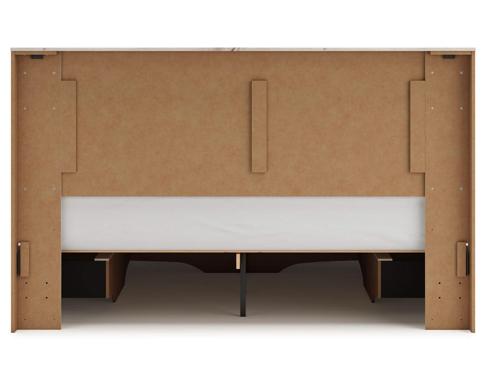 Lawroy King Panel Storage Bed