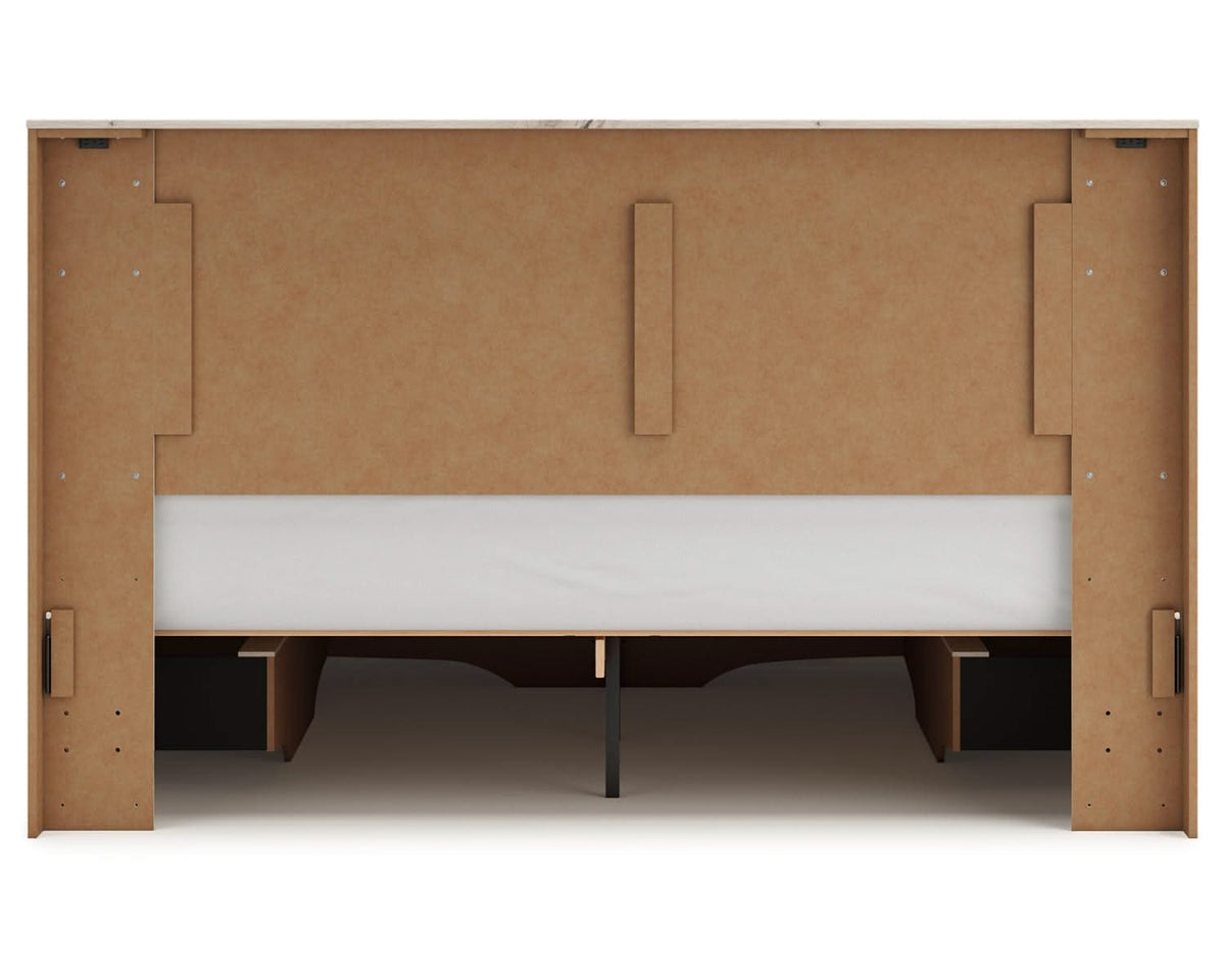 Lawroy King Panel Storage Bed