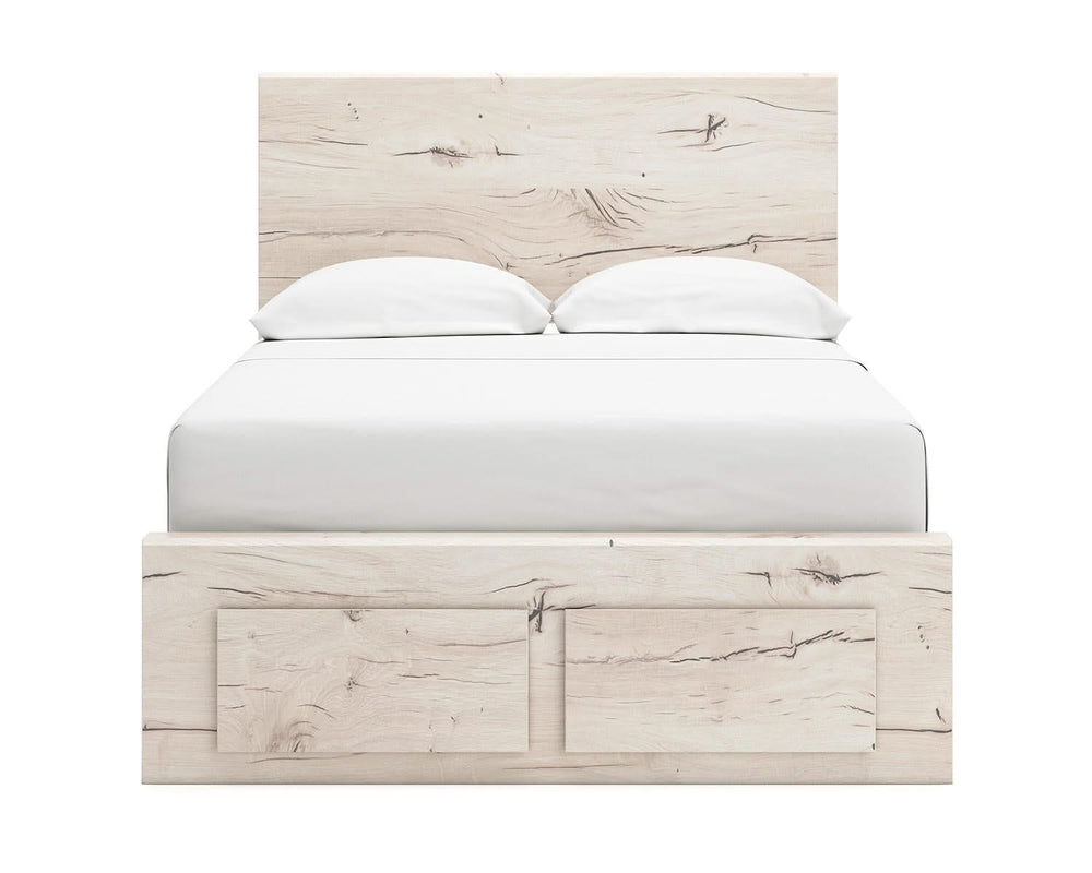 Cama con almacenamiento Lawroy de panel completo