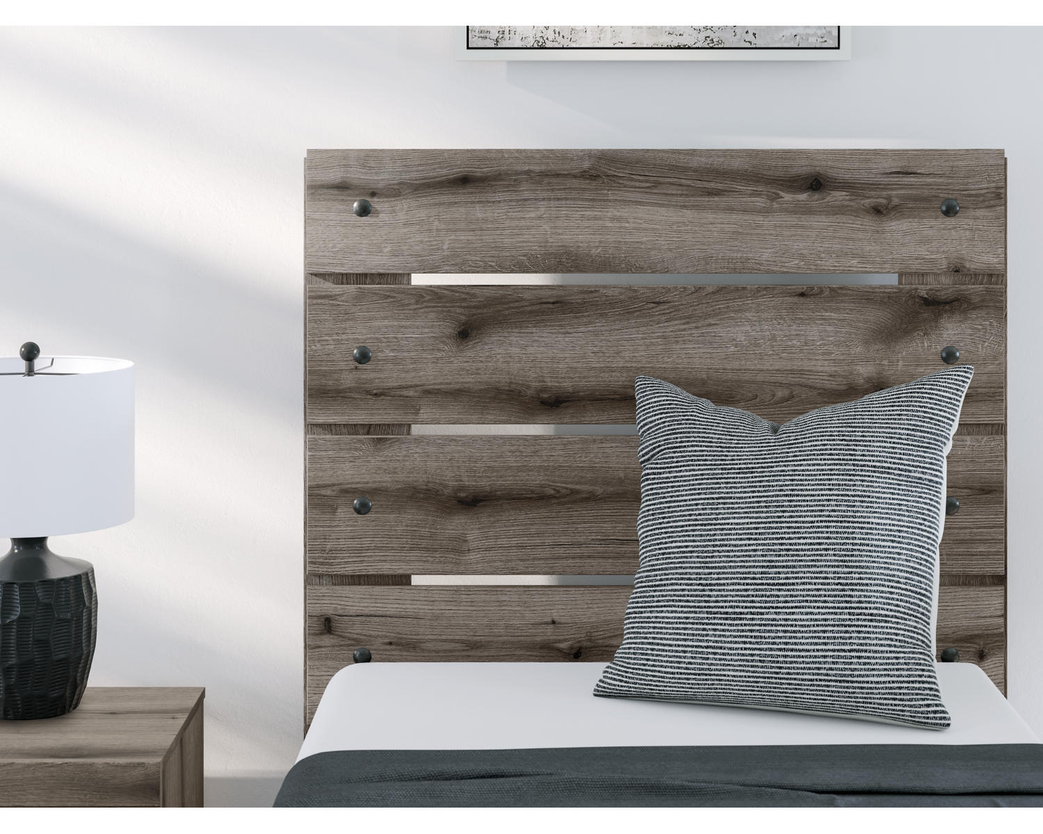 Graystorm Twin Panel Storage Bed