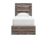 Graystorm Twin Panel Bed