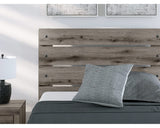 Cama de panel completo con almacenamiento Graystorm