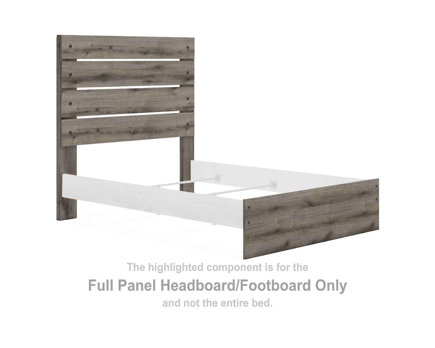 Graystorm Full Panel Headboard/Footboard
