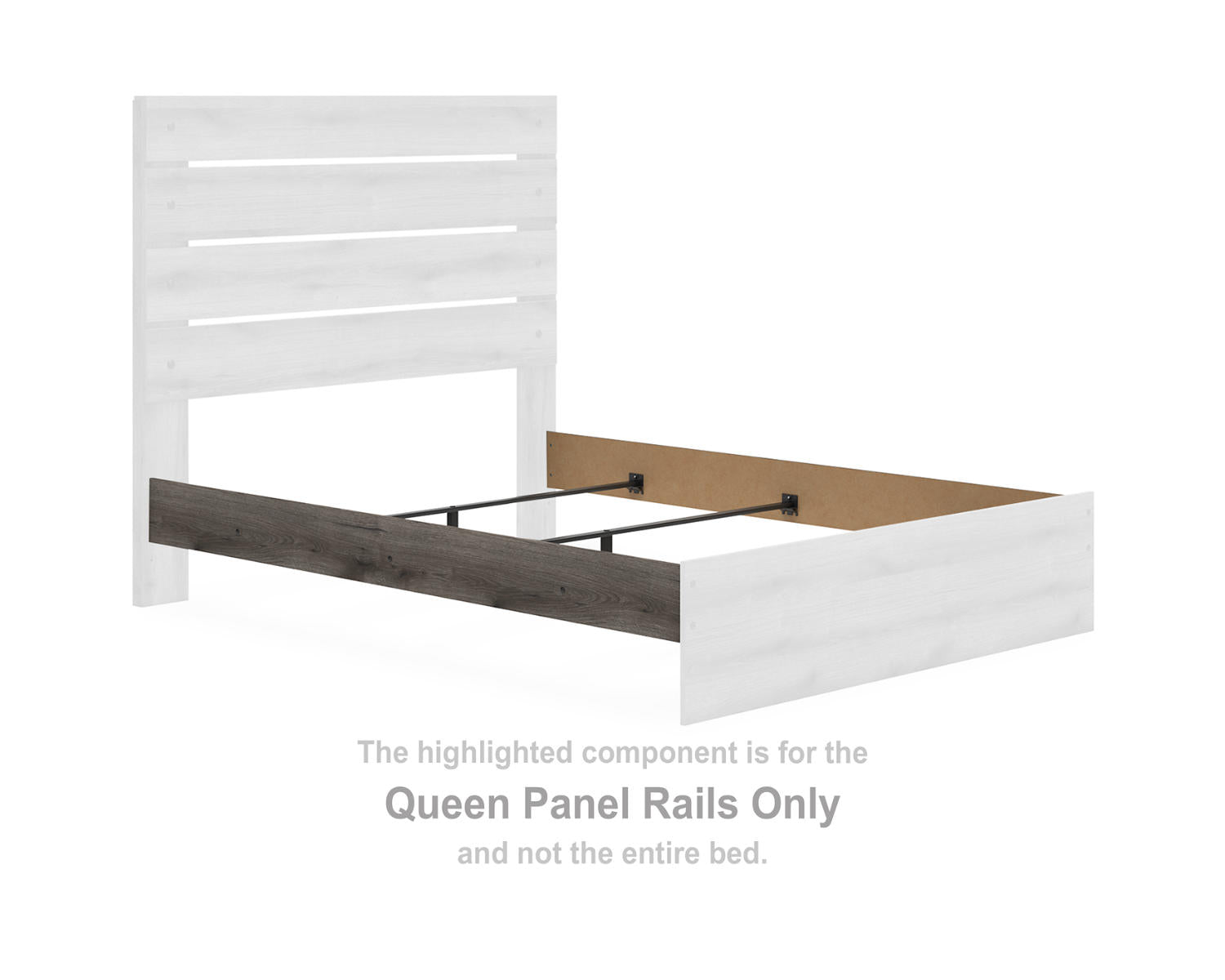 Graystorm Queen Panel Rails