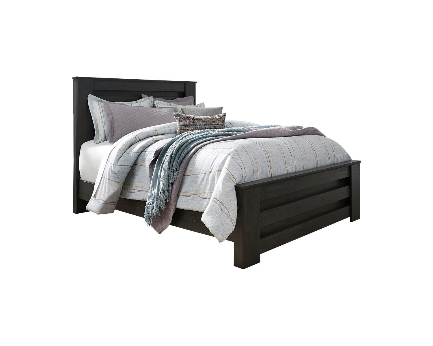 Brinxton Queen Panel Bed, Dresser and Mirror