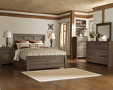 Cama Queen con paneles Juararo
