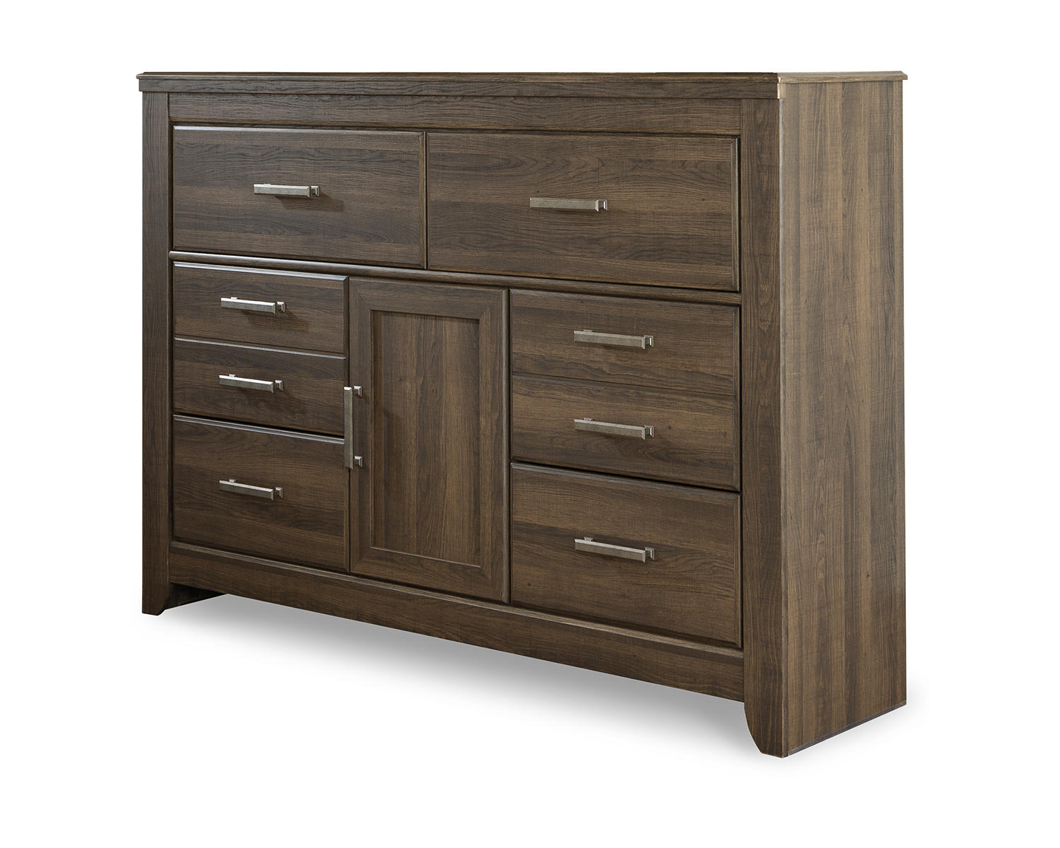 Juararo Queen Poster Bed, 2 Dressers, Mirror and 2 Nightstands