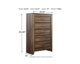 Juararo Queen Poster Bed and 2 Chests