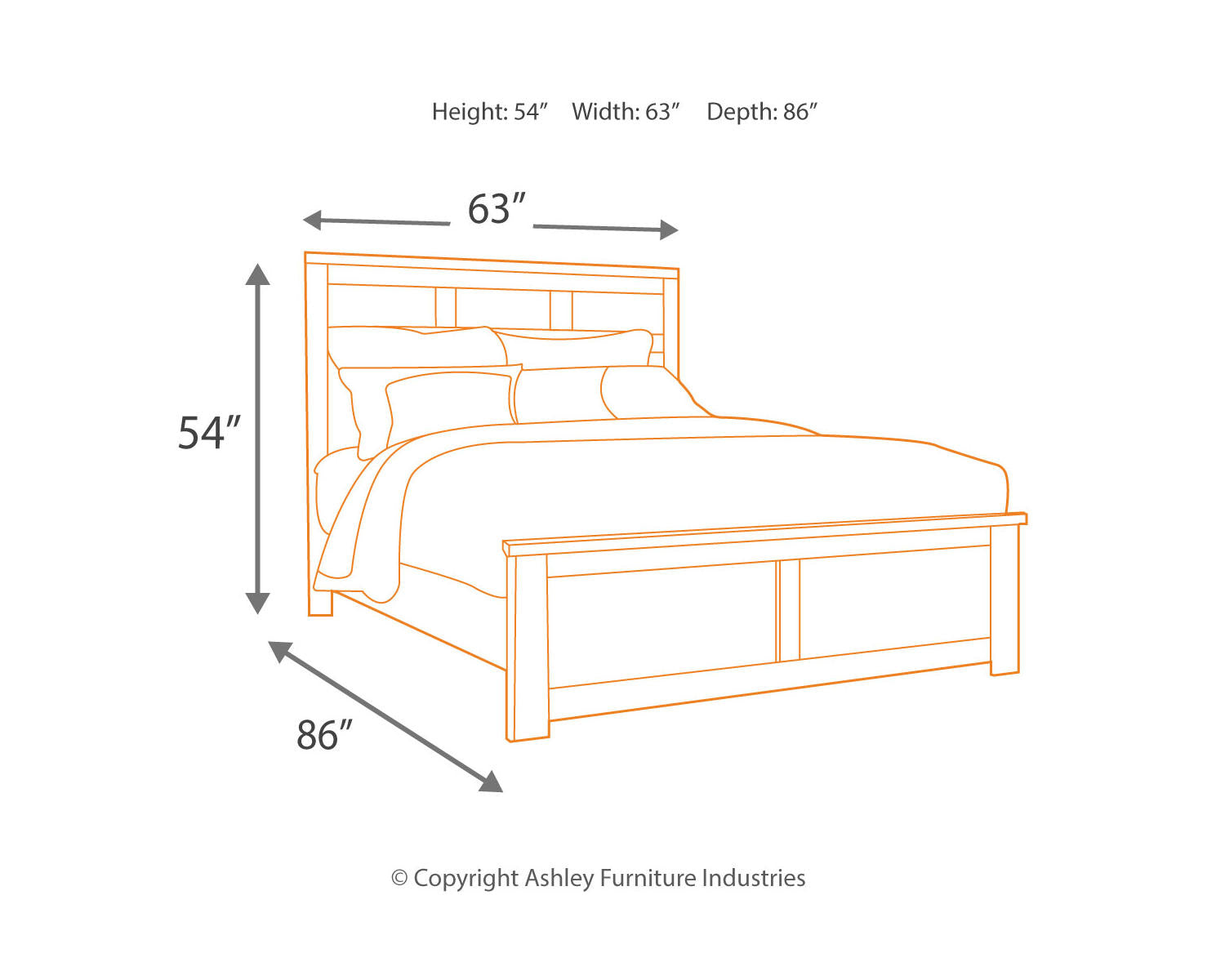 Juararo Queen Panel Bed, Dresser and Mirror