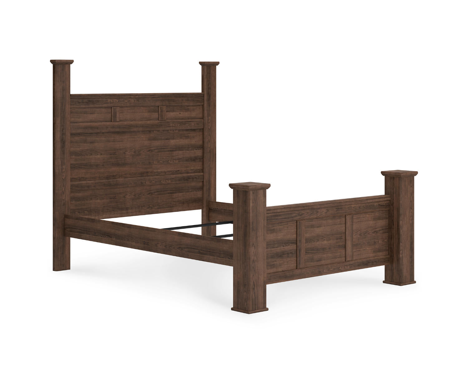 Juararo Queen Poster Bed, Dresser and Mirror