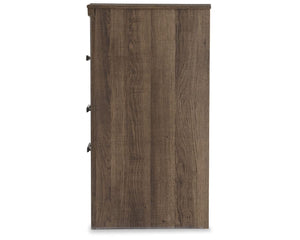 Juararo King Panel Bed, Dresser, Chest and 2 Nightstands
