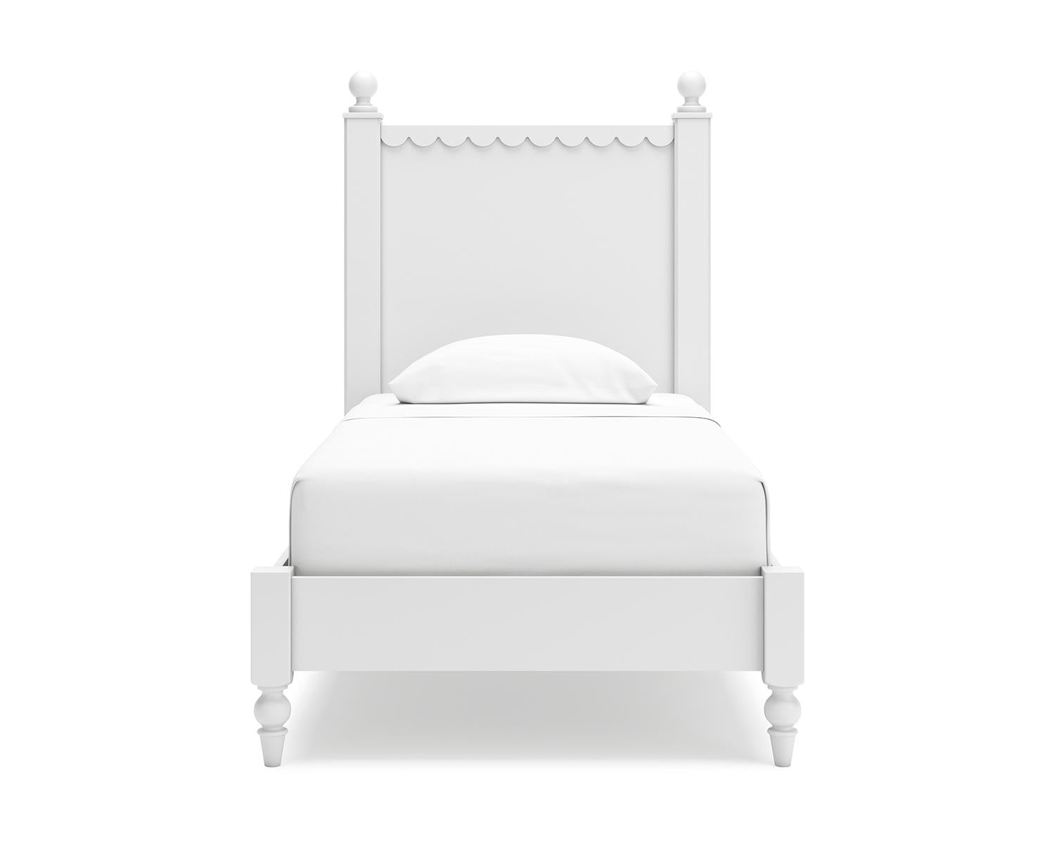 Mollviney Twin Panel Bed, Dresser and Mirror