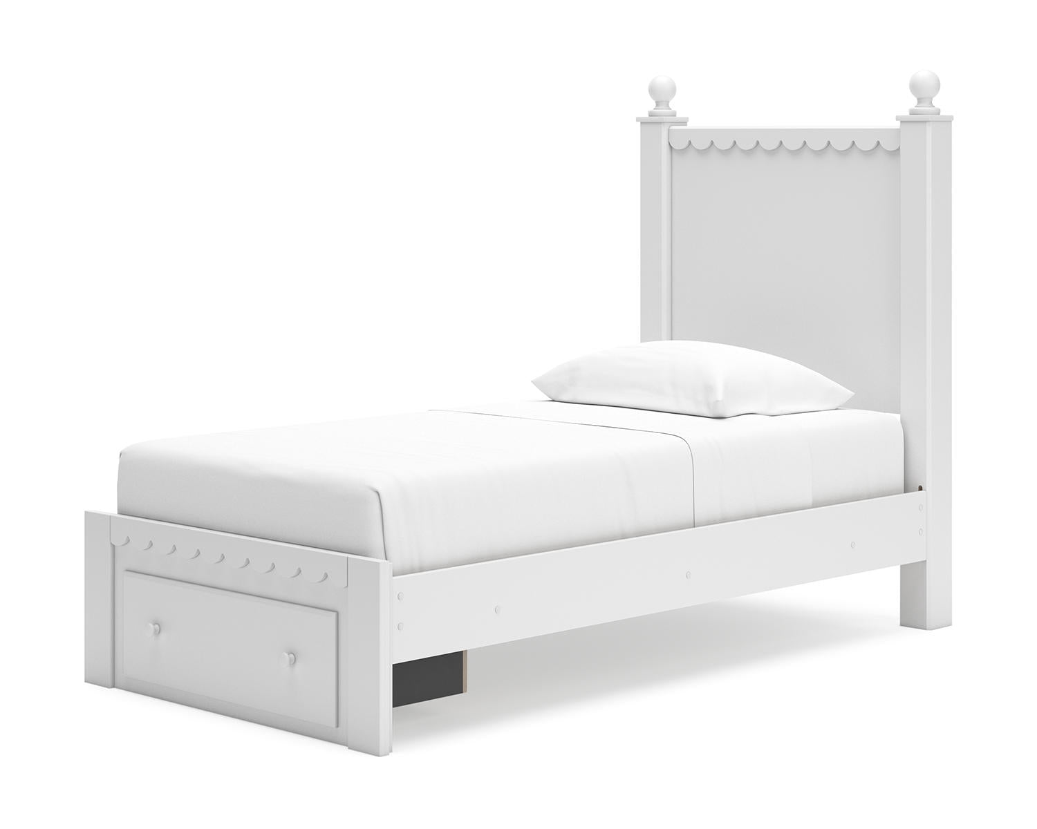 Mollviney Twin Panel Storage Bed