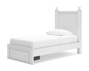 Mollviney Twin Panel Storage Bed