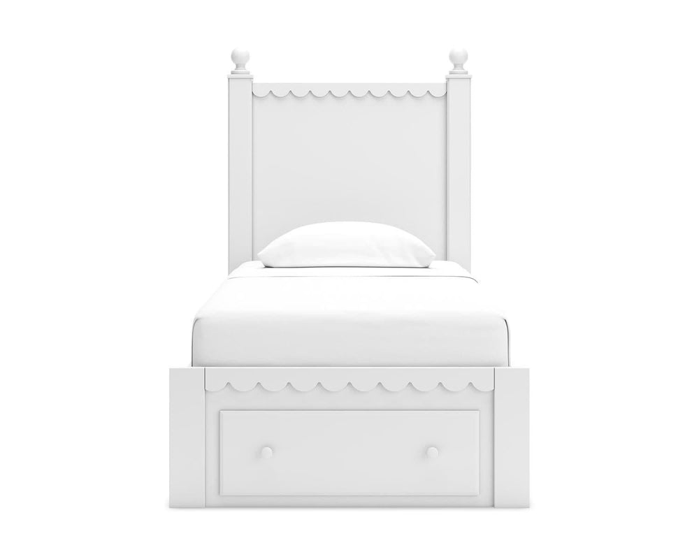 Mollviney Twin Panel Storage Bed