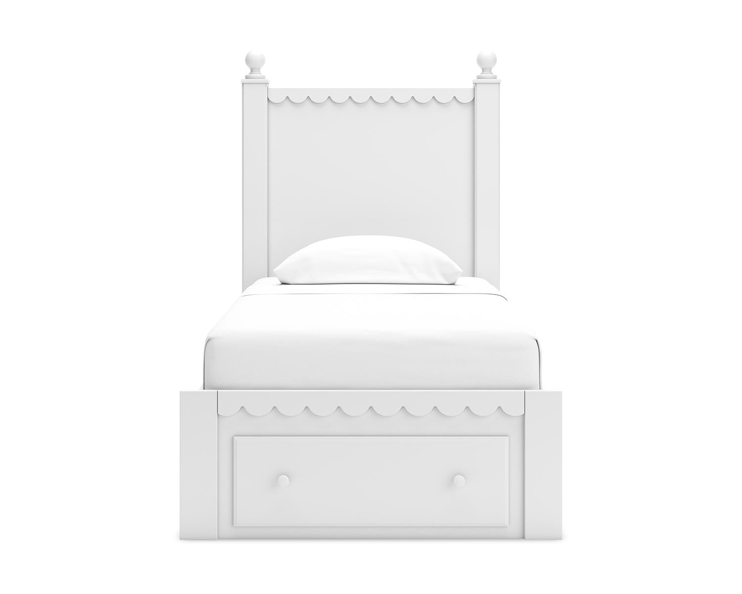 Mollviney Twin Panel Storage Bed