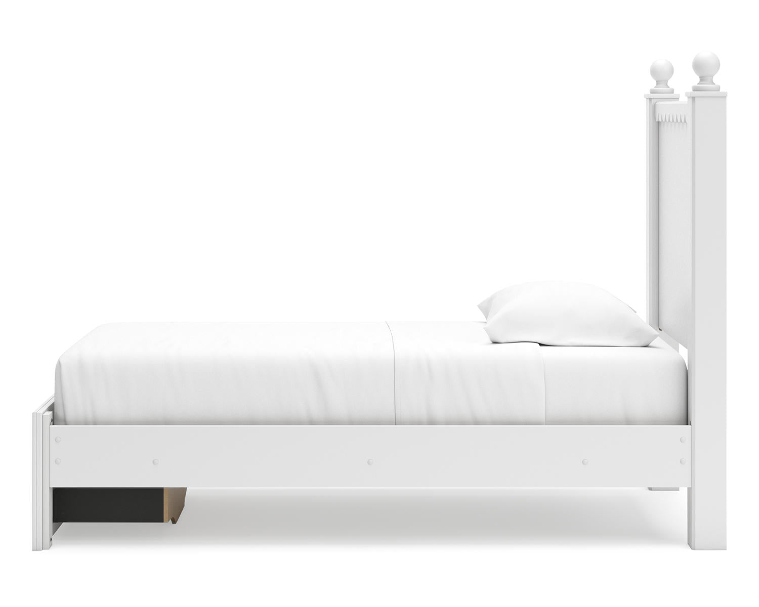 Mollviney Twin Panel Storage Bed