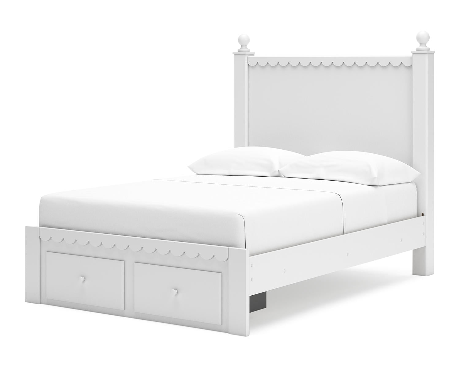 Mollviney Full Panel Storage Bed