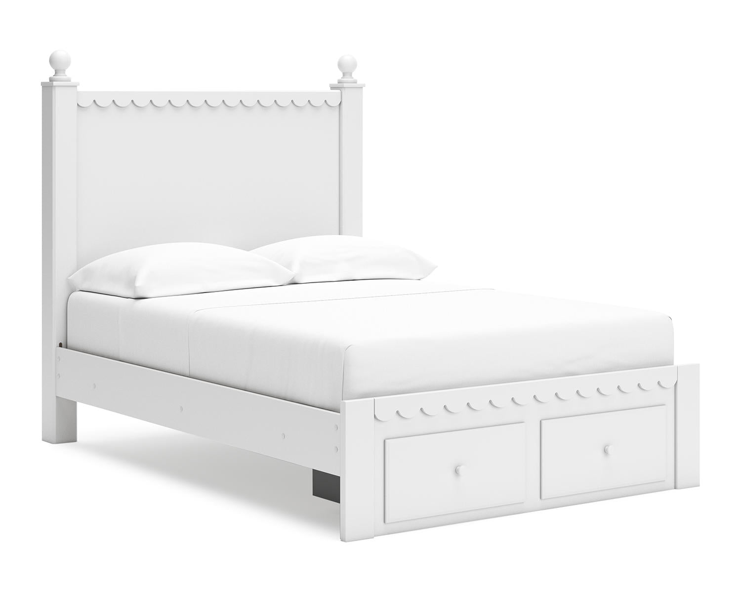 Mollviney Full Panel Storage Bed