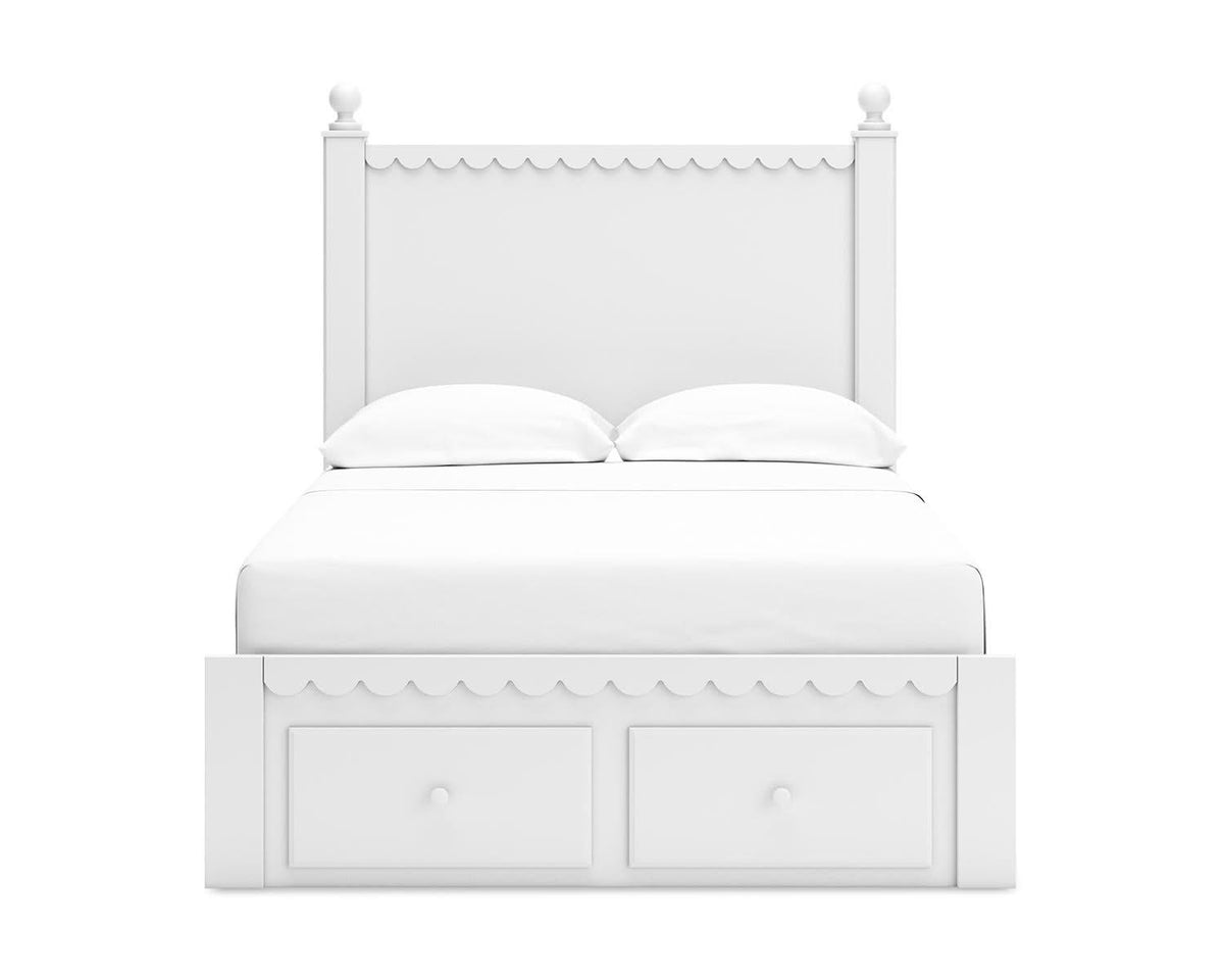 Mollviney Full Panel Storage Bed