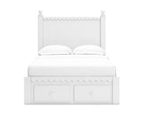 Mollviney Full Panel Storage Bed