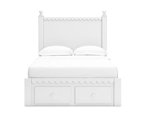 Mollviney Full Panel Storage Bed