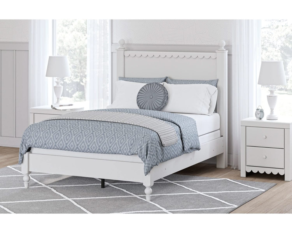 Cama de panel completo Mollviney