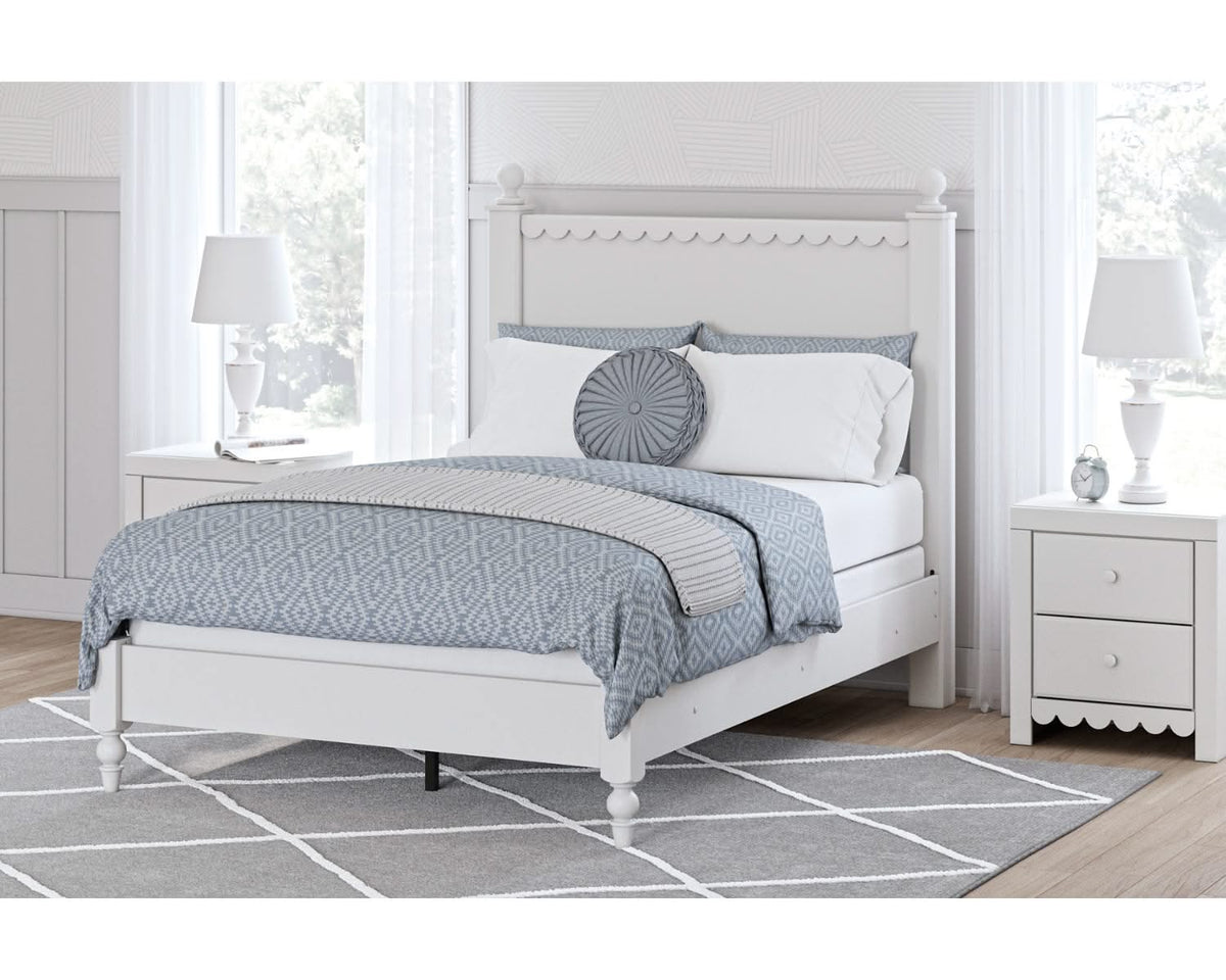 Cama de panel completo Mollviney